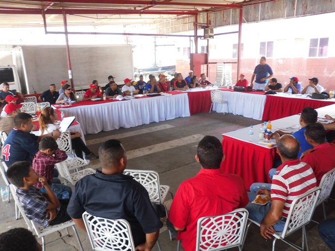 Asamblea de trabajo en Valencia