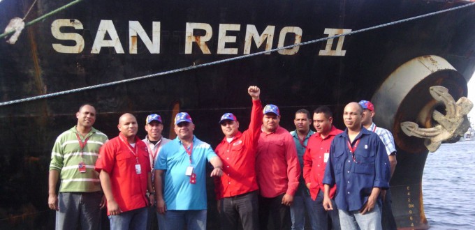 Ing. Anibal Fuentes supervisó arribo de buques en muelle de Bolipuertos Puerto Cabello