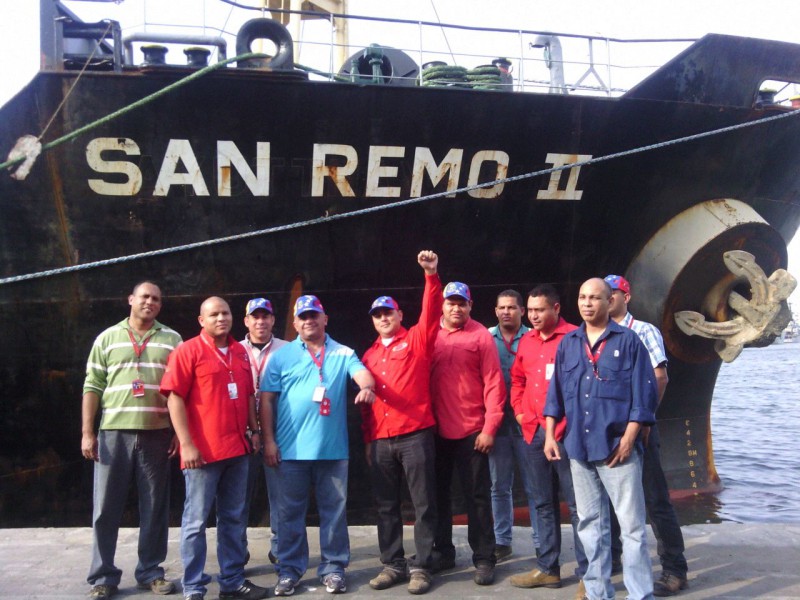 Ing. Anibal Fuentes supervisó arribo de buques en muelle de Bolipuertos Puerto Cabello