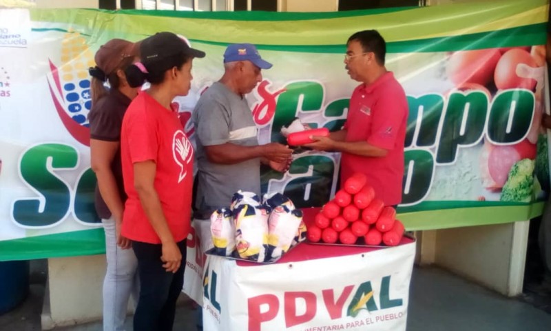 <b>FERIAS DEL CAMPO SOBERANO DE PDVAL SE DESPLEGARON EN GIRARDOT Y REVENGA DE ARAGUA<b>