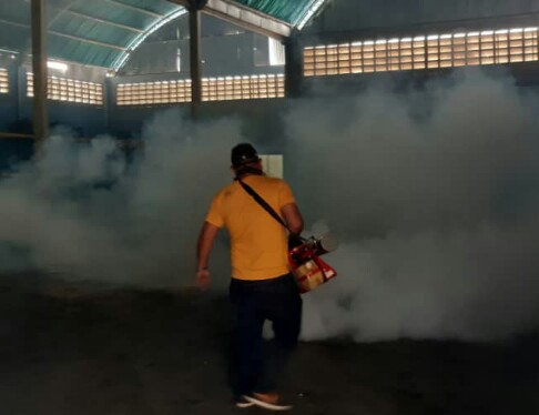 <b>MERCAL EN EL ESTADO GUÁRICO EFECTÚA FUMIGACIÓN EN SUS INSTALACIONES<b>