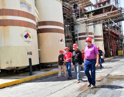 <b>AUTORIDADES DE MINPPAL REALIZARON INSPECCIÓN EN INDUSTRIAS DIANA<b>