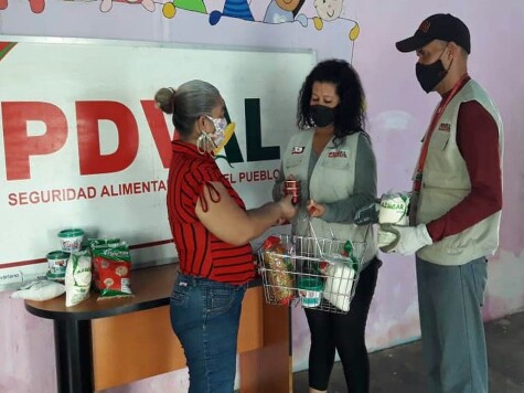 <b>PDVAL EN FALCÓN REALIZÓ JORNADA LA BODEGA VA A LA CASA EN EL MUNICIPIO JACURA<b>